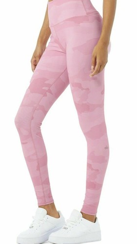 ALO Yoga Vapor High Waisted Camo Pink 