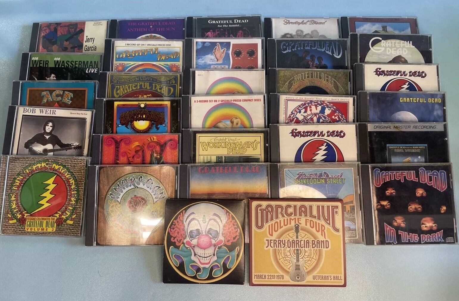 Grateful Dead CD LOT - Albums Live Jerry Garcia Lesh Weir - VG+