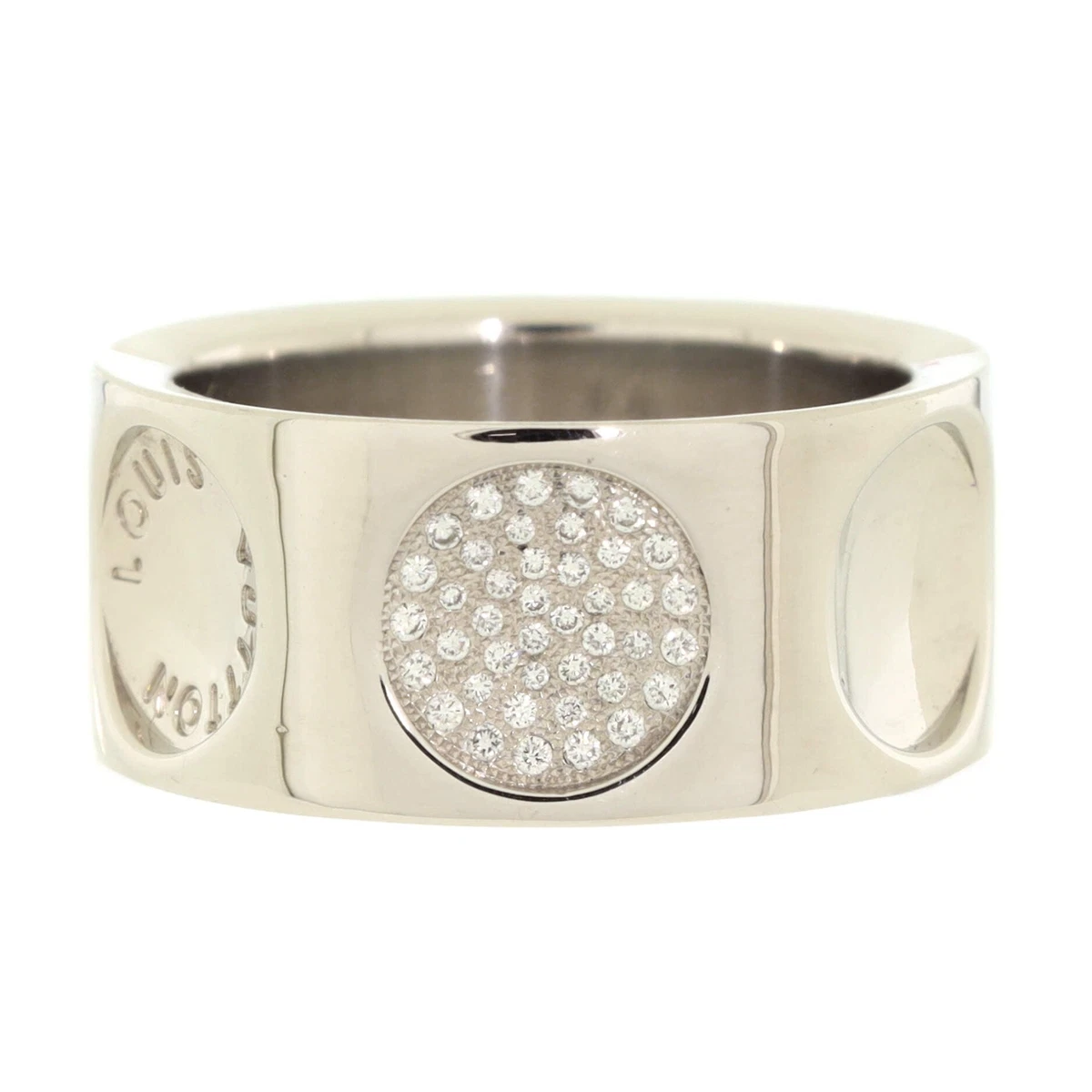 Louis Vuitton 18K Empreinte Ring - 18K White Gold Band, Rings - LOU817287