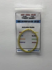5 Feet Yellow Detail Wire For 1/24 1/25 Scale Model Car Ignition Spark Plug