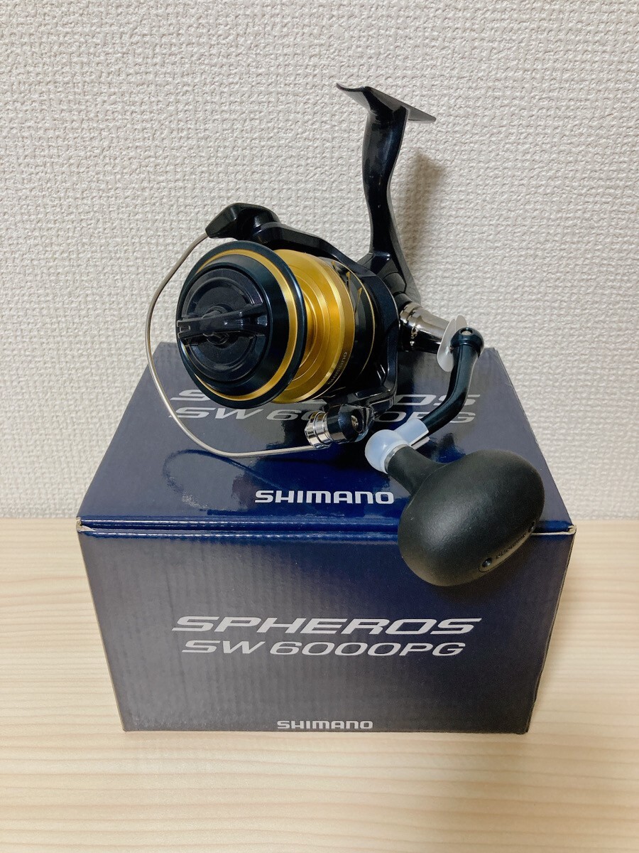Spinning Reel 21 SPHEROS SW 6000PG Gear Ratio 4.6:1 Fishing Reel IN BOX