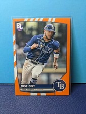 2023 Topps Big League -  Electric Orange #119 Jose Siri Baseball Card. Nm-MT.