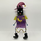 Halloween Decor Metal Colorful Cat Chair