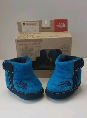 The North Face Infant Baby Crib Hiking Boot Booties Size 1