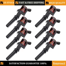 Ignition Coils Pack for Ford F150 F250 F550 Lincoln 4.6L 5.4L FD503 DG508 8 PACK