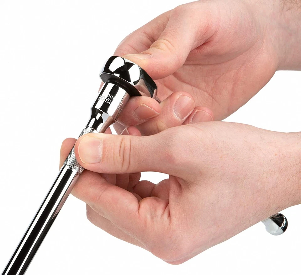 TEKTON SKT15201 - 3/8" Drive 6-Point Socket and Ratchet Set, 42-Piece (6-24 mm) - Image 4 of 4