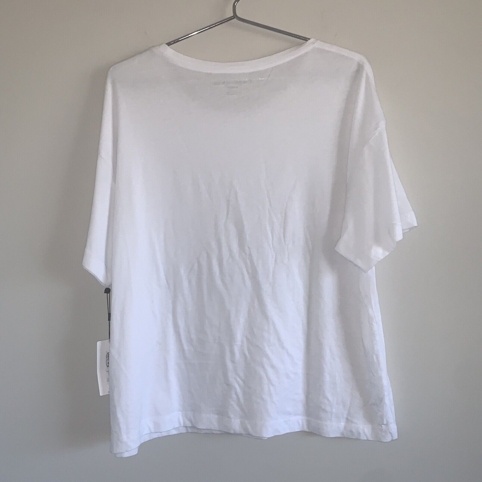 Calvin Boyfriend Sequin White eBay Jeans Logo XL | T-Shirt Size Klein