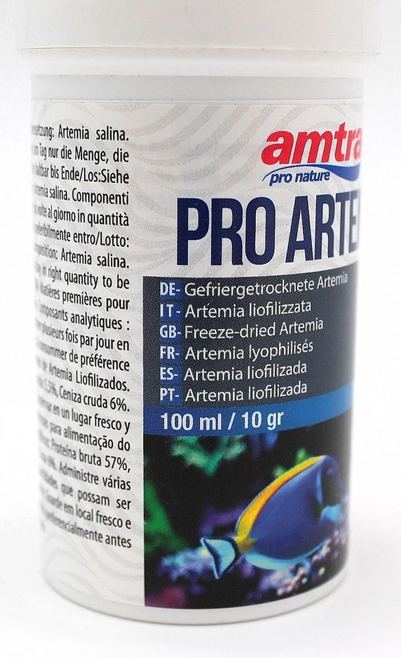 Amtra Pro Artemia Gefriergetrocknete Würfel Aquarium Fische Futter 100 ml (10g) - Bild 3 von 4