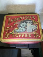 Thornton's Special Toffee Storage Tin,Chocolate Kabins,2002-Collectable -Empty 