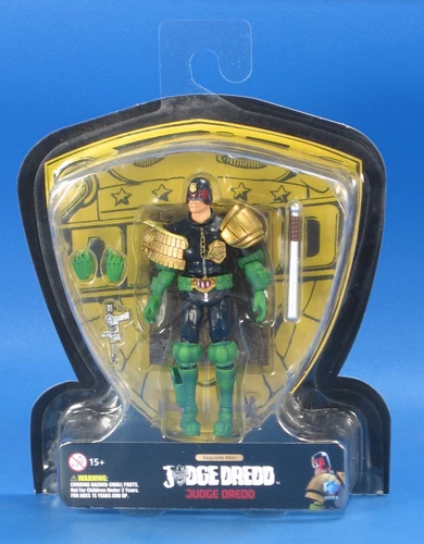 Judge Dredd 4" Action Figure MIB 2022 Exquisite Mini 2000 AD Comic Hiya Toy