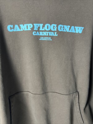 トップス Wasted Youth Camp Flog Gnaw 2019 Hoodie Wasted Youth Camp Flog Gnaw 2019 Hoodie Pink Men's - FW19 - US