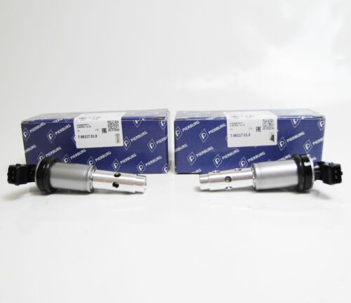 2x PIERBURG VANOS MAGNETVENTIL NOCKENWELLE EIN + AUSLASS für BMW N51 N52 N53 N54 - Picture 4 of 10