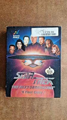 Star Trek Next Generation: A Final Unity (PC-Spiel 1995) - Big Box Edition
