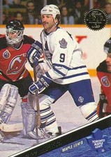 1993-94 Leaf #41 GLENN ANDERSON - Toronto Map...