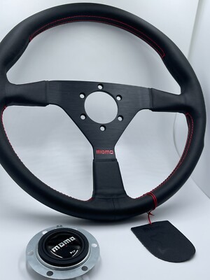 Momo Steering Wheel Montecarlo 15 inch 350mm full set | eBay