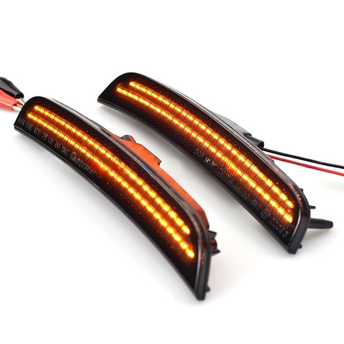 4x Front Amber Rear Red LED Side Marker Light For Chrysler 300 300S 300C 2015-23 - Picture 10 of 12