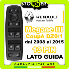 Pulsantiera Alzavetri Interruttori Specchietti RENAULT MEGANE III Coupé 13PIN