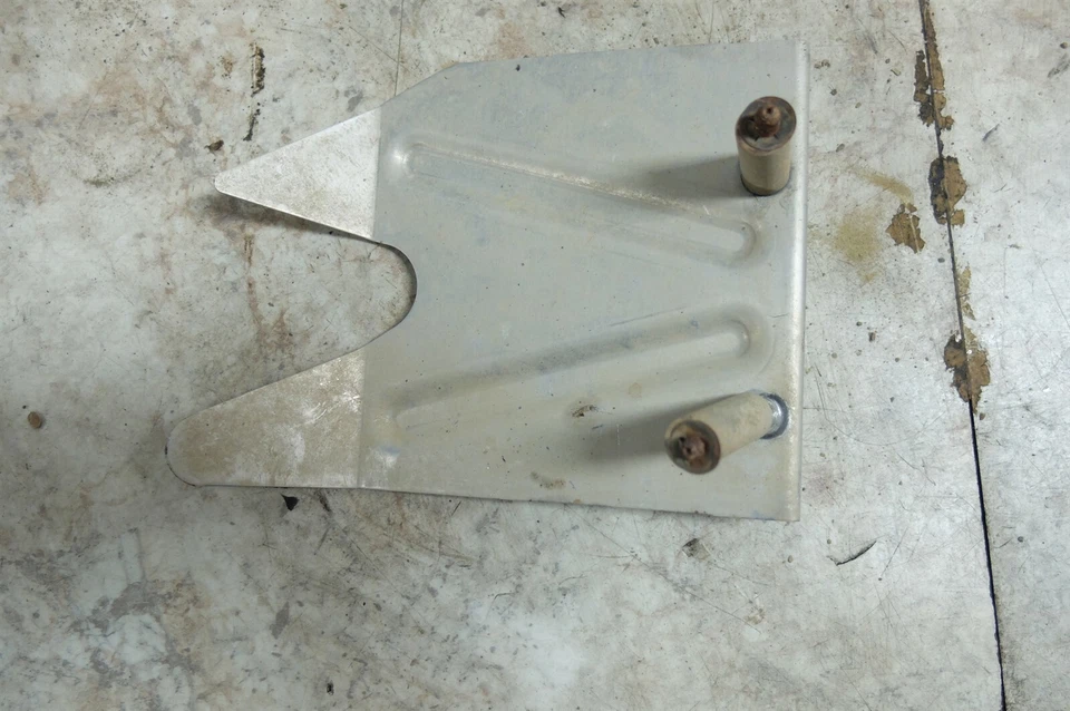 12 Polaris Sportsman 850 XP EPS ATV exhaust heat shield guard bracket - Image 2 of 2