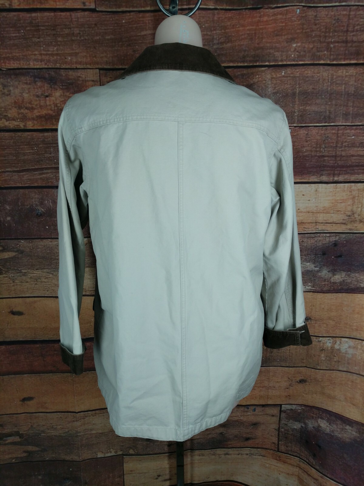 LL Bean Canvas Field Jacket Barn Chore Coatwomens L… Gem