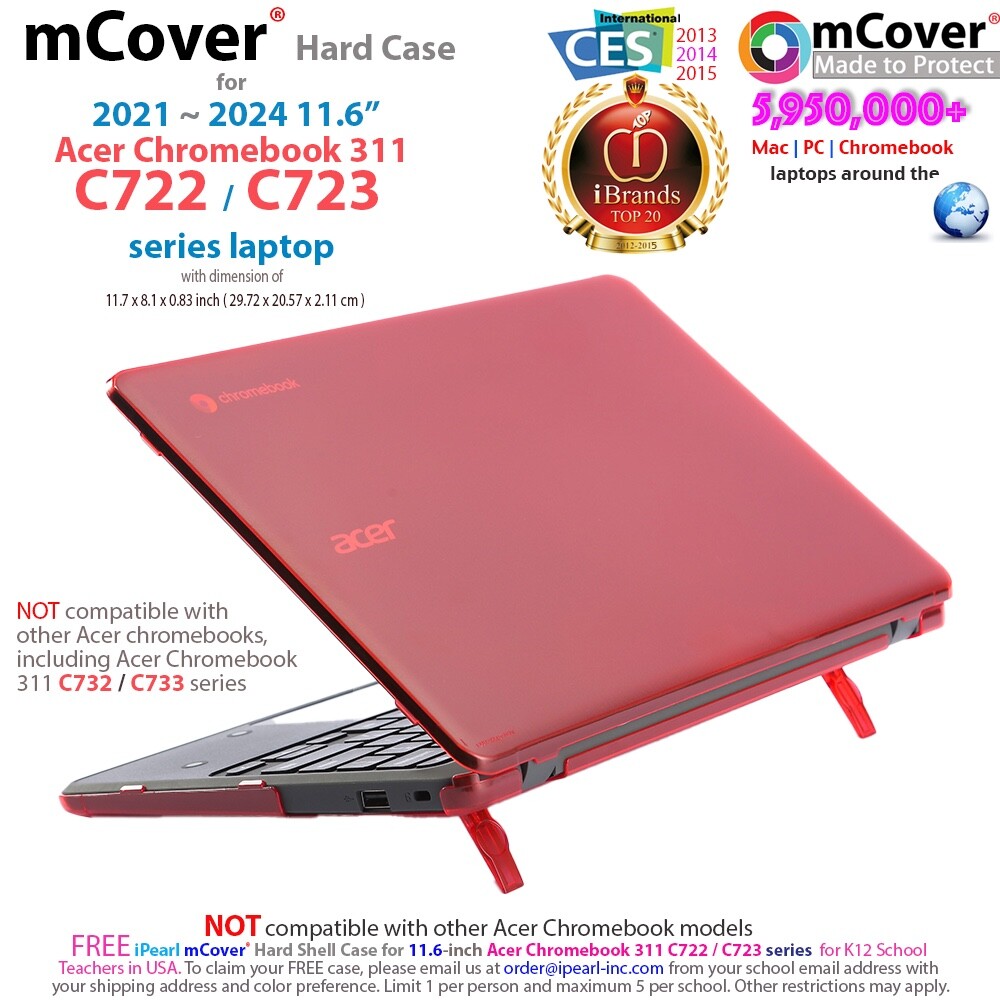 NEW mCover® Hard Case for 2021 2024 Acer Chromebook 311