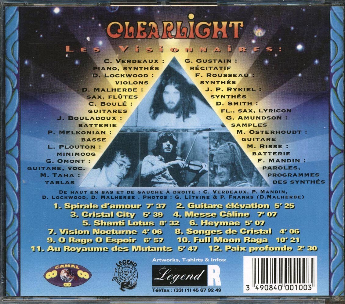 CDブック Clearlight Visions / Verdeaux,Cyrille (CD) CD Clearlight, Cyrille Verdeaux - Visions | eBay