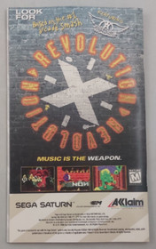WWF WrestleMania: The Arcade Game (Sega Saturn, 1995) Complete - Reg. Card