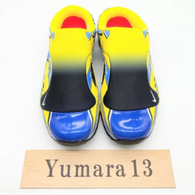 Supreme × Nike Clogposite SP Yellow Blue FN0289-700 Men's Size | eBay