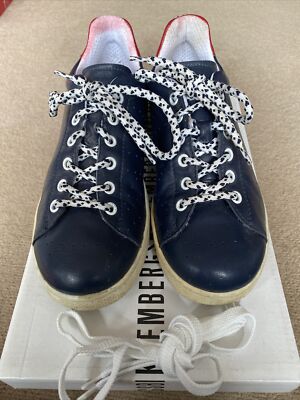 Bikkembergs Soccer Capsule Low G02 Leather Blue/red UK