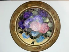 Italian Original Oil Painting FLOWERS BOUQUET Framed ITALY Signed CERTIFIED ART
