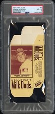 1971 Milk Duds Frank Howard Complete Box #1 PSA 4 VG-EX MD714