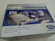 LaCie Fusion CD-RW Drive 24x12x40x  106915  USB 2.0