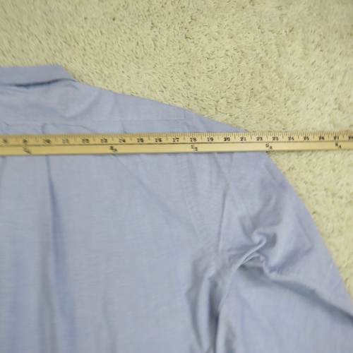 Gant Shirt Mens 16 - 33 Blue Oxford Club Twill Cotton Workwear Office Dress - Picture 7 of 18