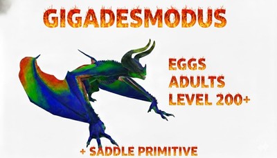 Ark Ascended  Breeding : Gigadesmodus Egg [High Status ]-Official Pve Crossplay
