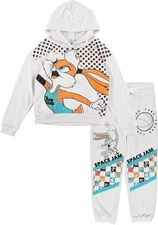 FREEZE Girls' Space Jam Lola Hoodie and Jogger Clothing Set - Space Jam A New...