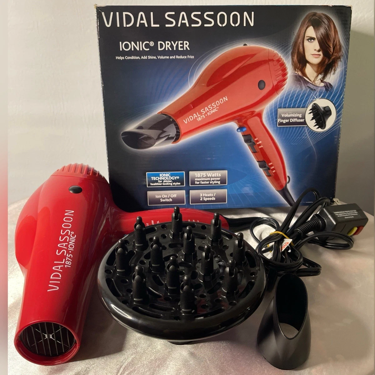 Vidal Sassoon Hair Dryers Ionic Technology for sale | eBay