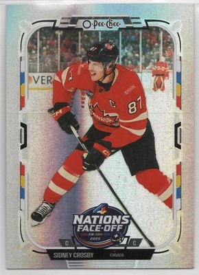 2025-26 O-Pee-Chee OPC Rainbow Foil SN# /350 Parallel U-Pick from Drop Down List
