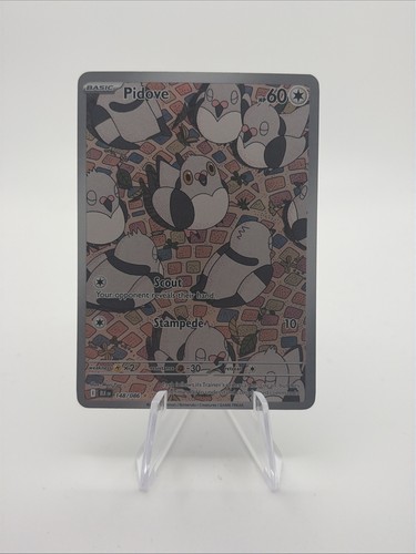 Pokemon TCG Pidove 148/086 Sv: Black Bolt Holo Illustration Rare NM