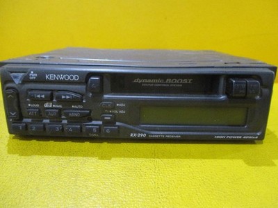 Kenwood RX-290 1DIN size cassette receiver Operation not confirmed JANK