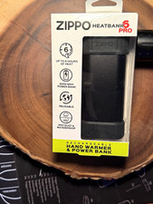 Zippo HeatBank 6 Pro Electric Hand Warmer Power Bank 5200mAh Black IP57