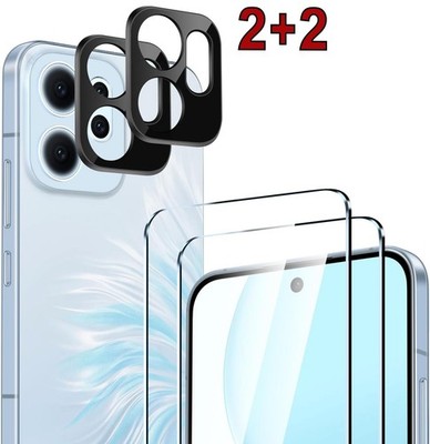 2x Schutzglas + 2x Kameraschutz OPPO Reno 14F/14 FS 5G Blasenfrei 9H Panzerfolie