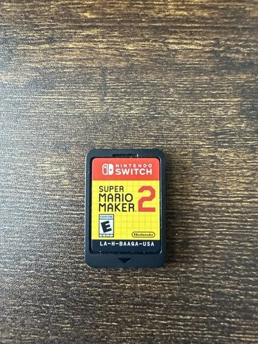 Super Mario Maker 2 Nintendo Switch Game Cartridge Only HAC-008 USA Version