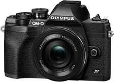 Olympus OM-D E-M10 Mark IV 20.3MP Mirrorless Camera - Black (Body Only) 3
