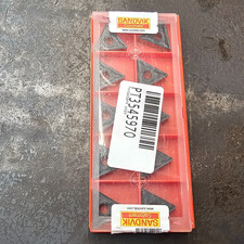 Qty 10 Sandvik TNMG 220408-PR TNMG432-PR 4325 Grade Carbide Inserts