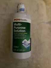 CVS Health Multi-Purpose Contact Lenses Solution 12 Oz Exp 01/26