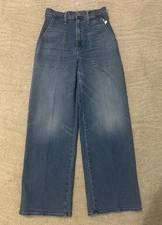 MOTHER woman's The stitch up Maven flood denim jeans, SZ 26, BNWT*