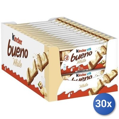 30X Multipack Ferrero Kinder Bueno White X2
