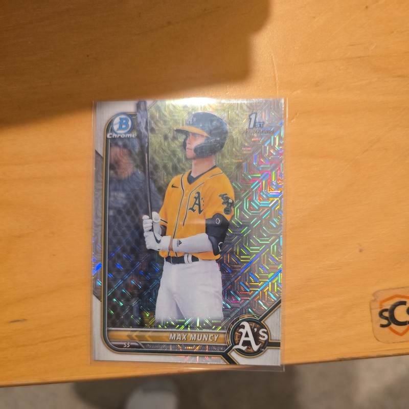2022 Bowman - Chrome Prospects Max Muncy #BCP-89 Mojo Refractor (RC)