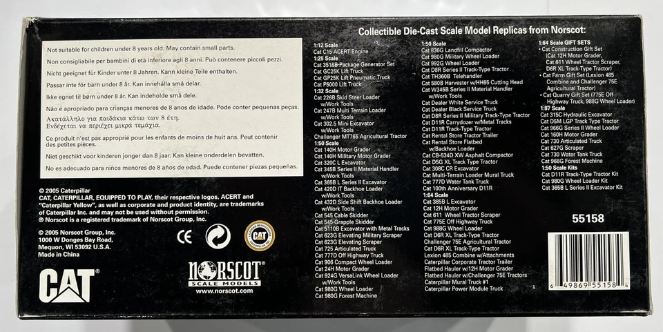 Norscot 1:50 Scale CAT D-10T Track Type Tractor Dozer with Ripper - Image 3 of 4