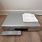 Go Video Dvd Vcr Recorder Player Silver With Remote & Manual Vr5940 Tested Works