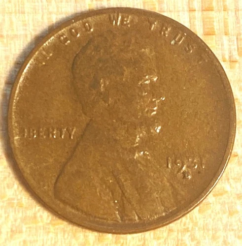1931 D Lincoln Wheat Cent Penny - VF Condition